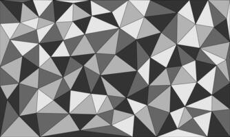 Grey background with triangle shape pattern texture. Modern mosaic concept illustration design. traditional art vector