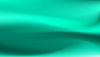 Abstract smooth fluid background. Modern aqua green gradient with elegant motion composition illustration texture vector