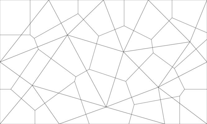 Abstract polygon frame texture on white background. Geometric triangle pattern element for idea, fintech, digital, internet, website, business, surface, advertising, decoration