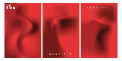 Abstract modern red gradient banner background illustration vector