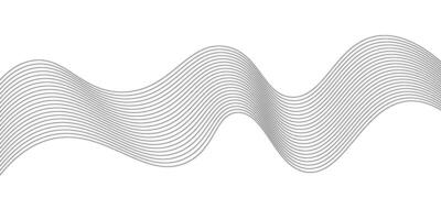 Abstract wave stripes lines background. illustration vector