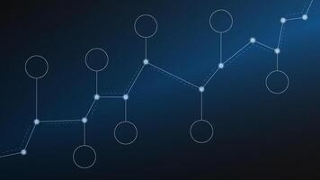 technology background abstract. technology with line digital color dot hi-tech . technological for web banner, background, object. vector