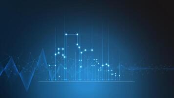 cityscape technology background concept. city space bright glowing neon, data blue line circle lights, technology Abstract, . city for tech, web banner, web site, communication, transformation. vector