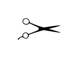 Scissors Silhouette, Flat Style, Can use for Pictogram, Art Illustration, Website, Apps, Logo Type or Graphic Design Element vector