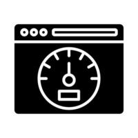 SEO Metrics icon line illustration vector