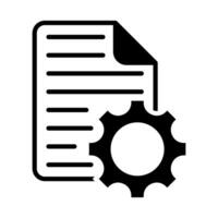 On-Page Optimization icon line illustration vector
