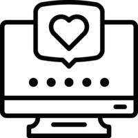 Favourite Web Page Icon. Favorite Content Icon vector