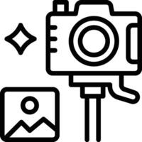 Camera Icon. Vlog Icon vector