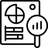 Infographic Icon. Visual Data Icon vector