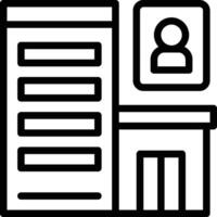 Office Building Icon. Business Office Icon vector