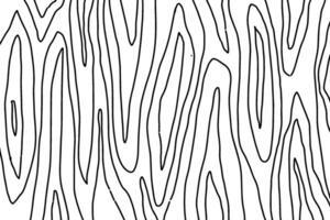 Hand-drawn line wooden textures. Scribbles, horizontal and wavy strokes. Different types of hatching. Tree material pattern vector
