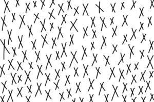 Hand-drawn line textures. Scribbles, horizontal and wavy strokes. Different types of hatching vector