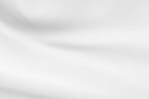 White Textile Texture, Abstract Background in Soft Focus photo