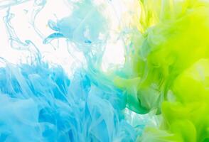 Abstract Patterns, Ink Dissolving in Water photo