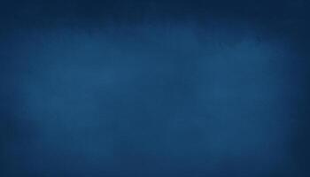 Abstract Blue Grunge Texture with Soft Blurred Center and Elegant Background photo