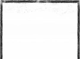 Abstract Geometric Shapes with Distressed Texture and Grunge Black Borders on Isolated Background photo