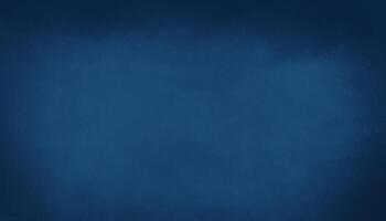 Abstract Blue Grunge Texture Background with Soft Blurred Center and Blank Space photo