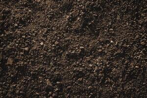 Rich Loamy Soil Texture Ideal for Planting, Agricultural Background photo