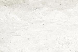 White Paper Texture Background with Crumpled Pattern photo