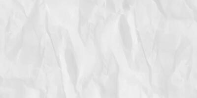 Crumpled White Paper Texture Background with Textured Surface photo