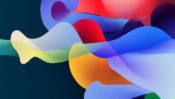 Dynamic Abstract Background of Moving Waves photo