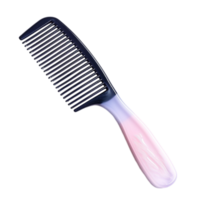 a comb with a pink handle png