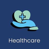 healthcare colored icon design good for web or mobile app vector