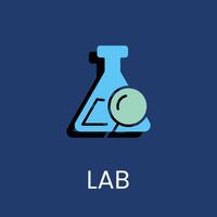 lab colored icon design good for web or mobile app vector