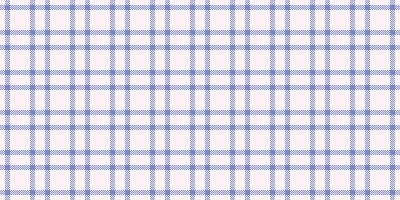 Windowpane seamless pattern texture, grand fabric tartan textile. Winter plaid background check in sea shell and blue colors. vector