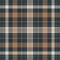 Diagonal pattern plaid, customizable background tartan texture. Perfect seamless fabric textile check in dark and orange colors. vector