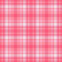 Single tartan texture, equal pattern seamless fabric. Ceremony background check plaid textile in red and light colors. vector