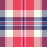 Many seamless tartan pattern, sparse fabric plaid textile. Irish background check texture in light and red colors. vector