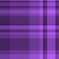 Tissue textile tartan, scottish background texture check. Party fabric pattern seamless plaid in violet and dark colors. vector