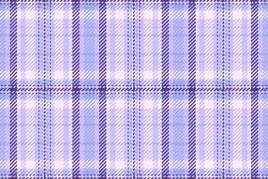 Canvas pattern seamless check, minimal textile plaid tartan. Girl fabric background texture in light and white colors. vector