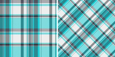 Check seamless fabric of background tartan plaid with a pattern texture textile . Set in space colors for trendy everyday bags for women. vector