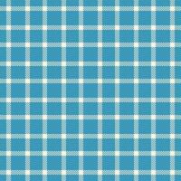 Curved background pattern seamless, multicolor texture plaid. Ornament tartan textile fabric check in cyan and light colors. vector