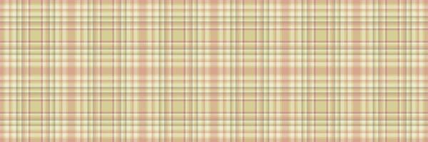Trim textile check seamless, skill plaid background. Ceremony texture pattern fabric tartan in yellow and light colors. vector