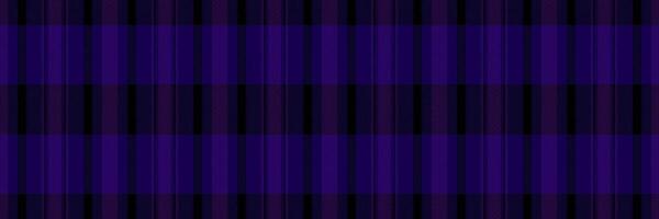 Tee texture fabric tartan, lady check plaid textile. Jersey background pattern seamless in indigo and black colors. vector