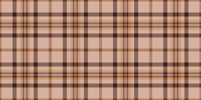 Plank plaid check fabric, business texture seamless background. Reel textile pattern tartan in light and dark colors. vector