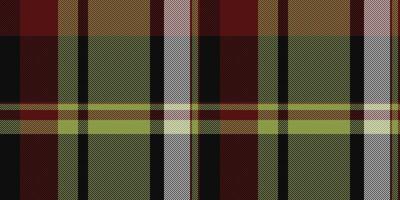 Graphic textile tartan check, platform seamless pattern plaid. Hounds tooth texture background fabric in black and lime colors. vector