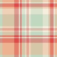 Trousers textile plaid check, fancy seamless tartan background. Horizontal texture pattern fabric in light and orange colors. vector