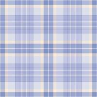 List fabric tartan check, wedding plaid seamless textile. Sparse background pattern texture in light and white colors. vector