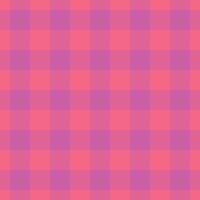 Oriental tartan texture, seasonal pattern check textile. Quality fabric seamless background plaid in red and pink colors. vector