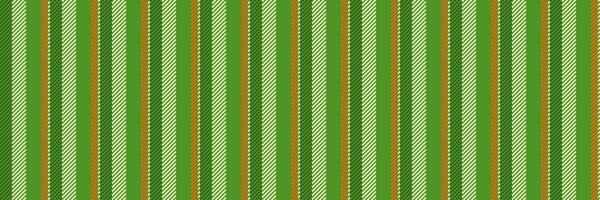 Print pattern stripe vertical, king fabric textile. Nostalgic texture lines background seamless in green and light colors. vector