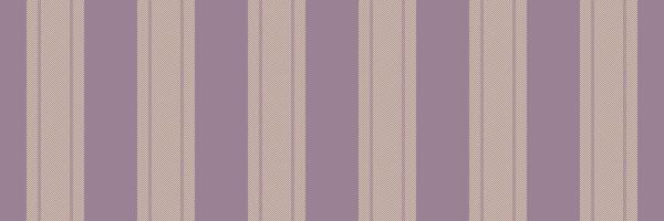 Comfortable stripe textile fabric, decorate background lines vertical. Textile pattern texture seamless in pastel and light colors. vector
