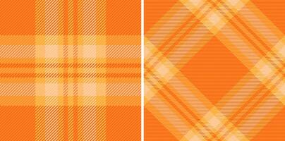 Check pattern fabric of background plaid with a tartan seamless texture textile. vector