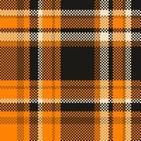Fashion background plaid, rustic texture tartan seamless. Invitation check fabric pattern textile in black and bright colors. vector