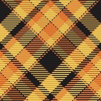 Seamless pattern of scottish tartan plaid. Repeatable background with check fabric texture. backdrop striped textile print. vector