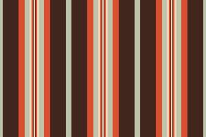Premium pattern textile , tough fabric stripe background. List lines vertical texture seamless in dark and red colors. vector
