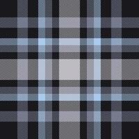Plaid check pattern. Seamless fabric texture. Tartan textile print. vector